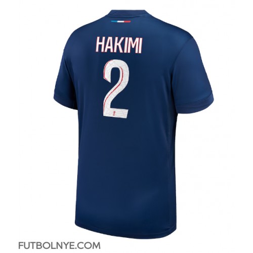 Camiseta Paris Saint-Germain Achraf Hakimi #2 Primera Equipación 2024-25 manga corta